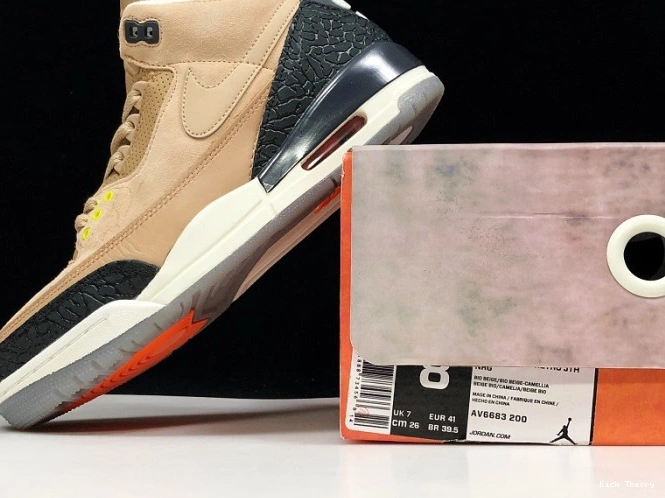 Kicked Out Shoe Store Bio 3 Air JTH Jordan AV6683-200 Beige 0806